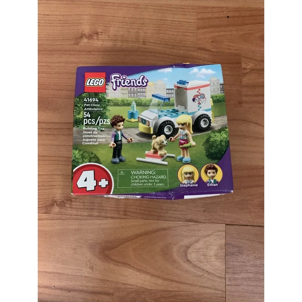 Lego Friends Pet Clinic Ambulance Building Set